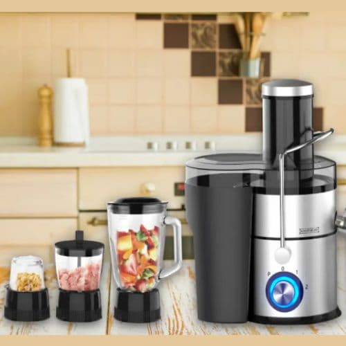Extracteur de Jus 4 en 1 Sovio 3000W Garantie 3 Mois